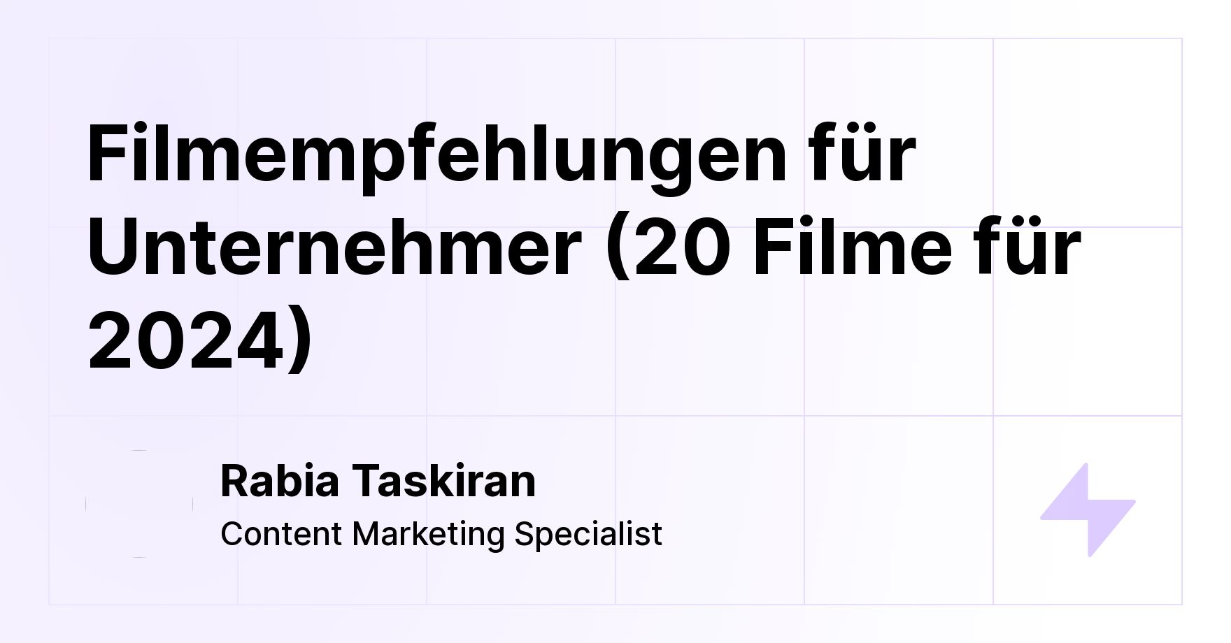 Filmempfehlungen für Unternehmer (20 Filme für 2024) ikas